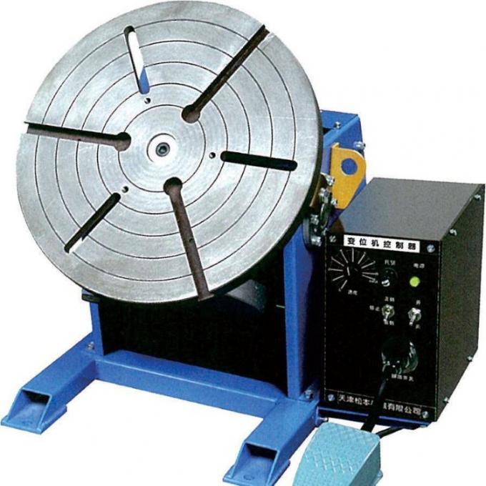 उच्च परिशुद्धता वेल्डिंग रोबोट पॉजिशनर टर्नटेबल लोकेटर मशीन का आकार 500 मिमी 4