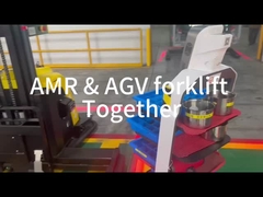 सीई प्रमाणित चालक रहित निर्देशित वाहन ऑप्टोइलेक्ट्रॉनिक सुरक्षा सुरक्षा से सुसज्जित