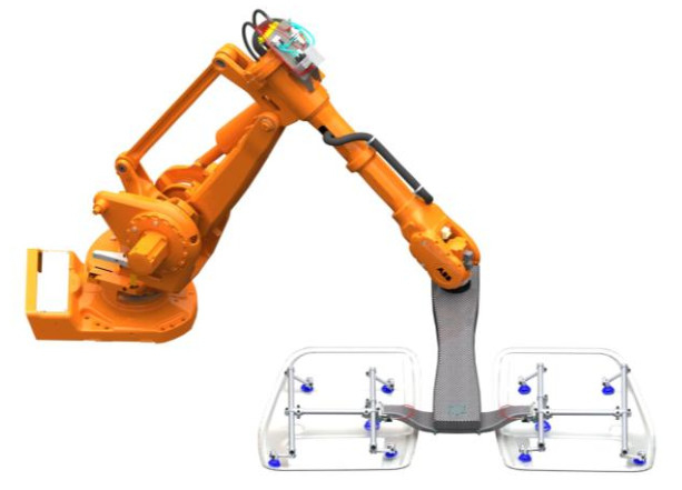 Kuka Abb रोबोट आर्म वेल्डिंग फिक्स्चर पेचकश के रूप में फोटोवोल्टिक उद्योग में सौर पैनलों को पकड़ना