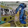 6 Aixs Yaskawa रोबोट आर्म GP180-120 के साथ CNGBS अनुकूलित सुरक्षा बाड़ के रूप में पैलेटिंग रोबोट