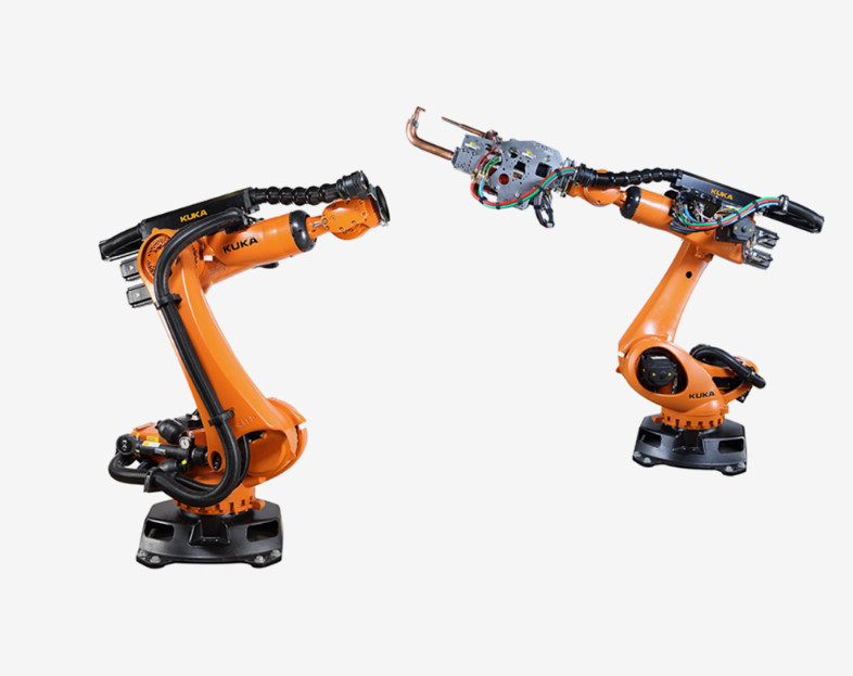 FANUC 165F ABB 6700 और KUKA KR210 के लिए सीधा पट्टी विस्तार बॉक्स फॉर्म रोबोट ड्रेस पैक